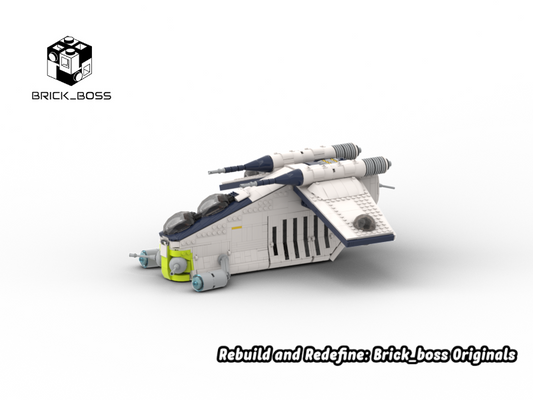 Brick_boss CLONE Gunship LAAT (Wolfpack)