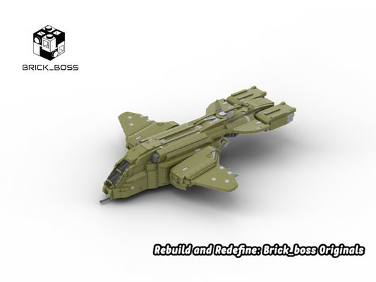 Brick_boss Halo PELICAN D77 Dropship